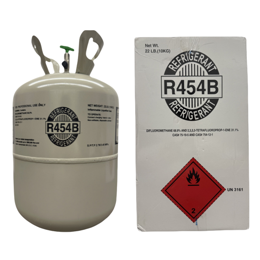 R454B Refrigerant Gas Cylinder 22 lb