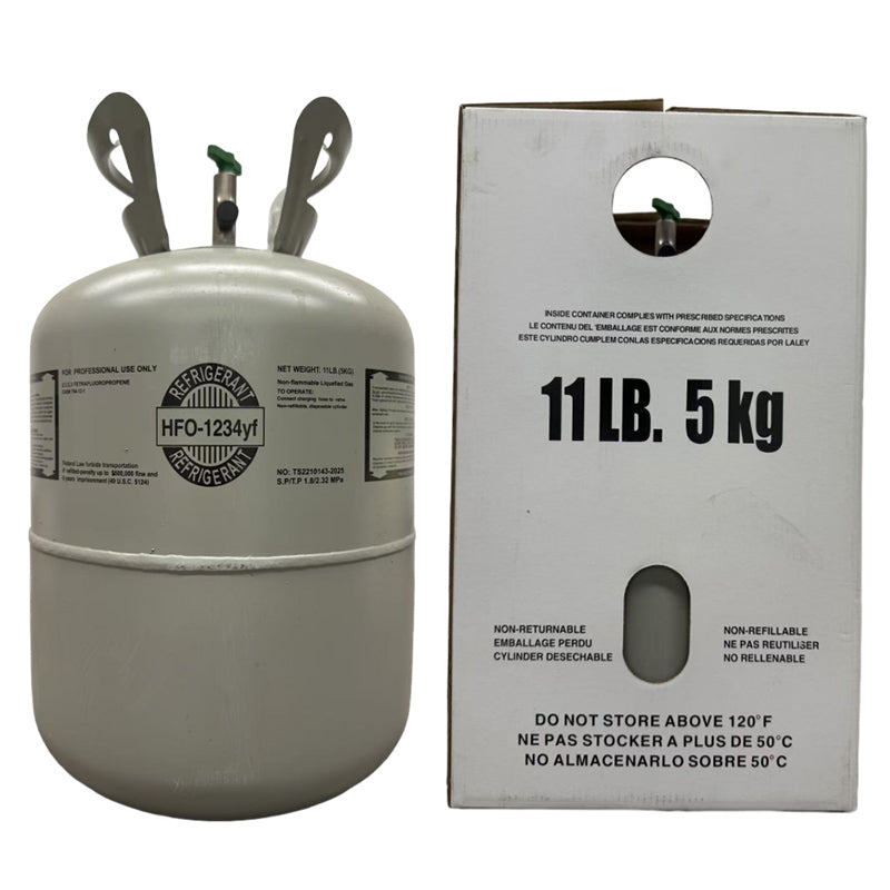 R1234yf Refrigerant Gas Cylinder 11 lb
