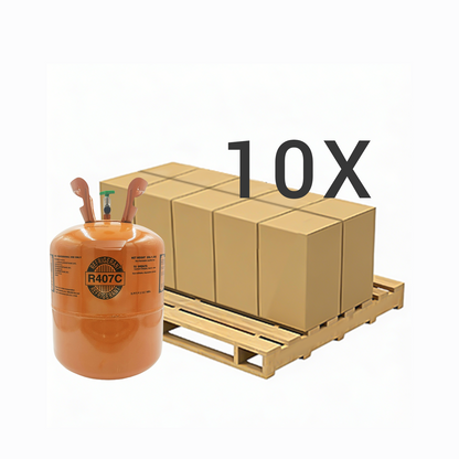 R407C Refrigerant Gas Cylinder 25 lb