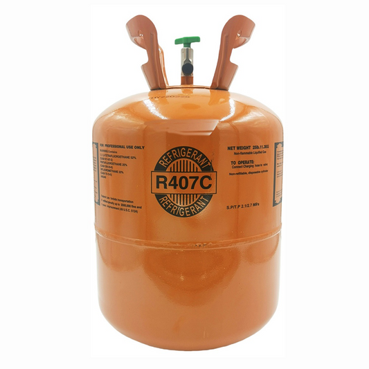 R407C Refrigerant Gas Cylinder 25 lb
