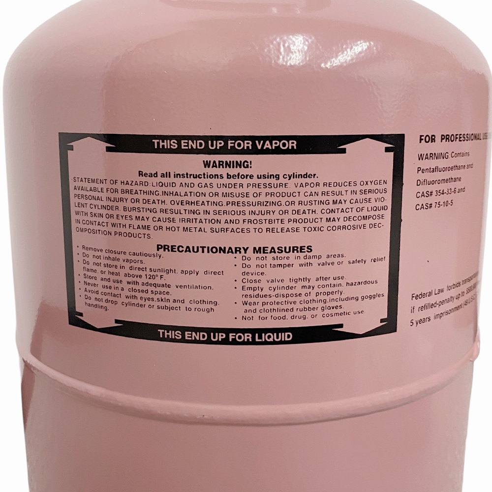 R410A Refrigerant Gas Cylinder 25 lb