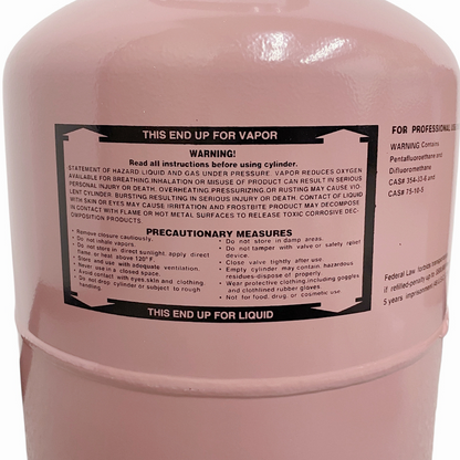 R410A Refrigerant Gas Cylinder 25 lb