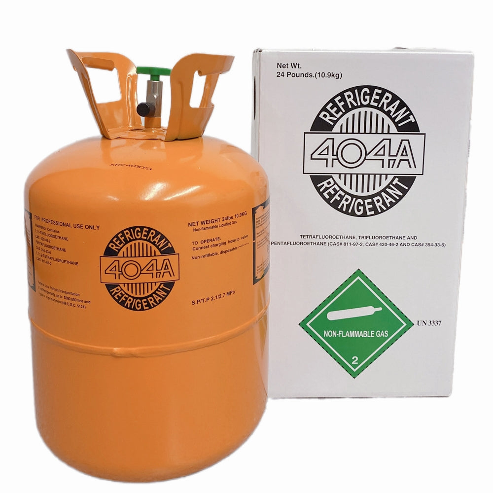 R404A Refrigerant Gas Cylinder 24 lb