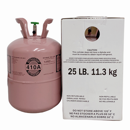 R410A Refrigerant Gas Cylinder 25 lb
