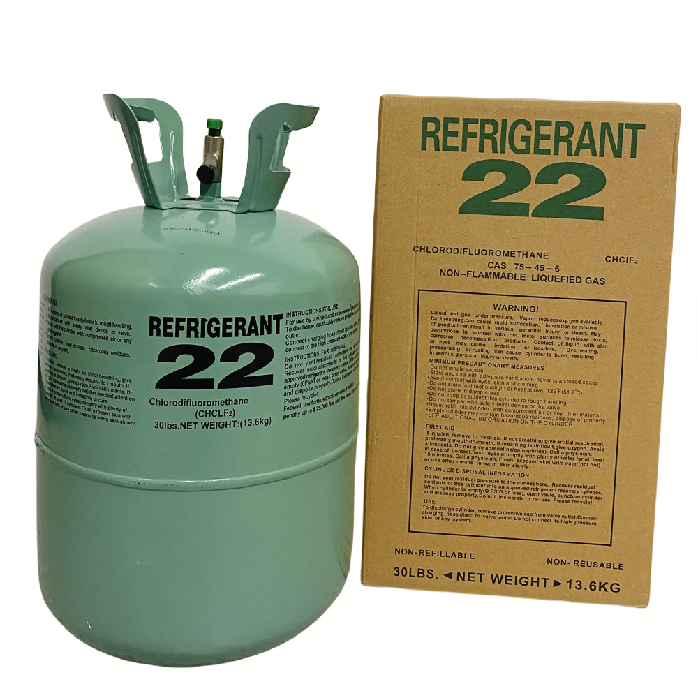 R22 Refrigerant Gas Cylinder 30 lb