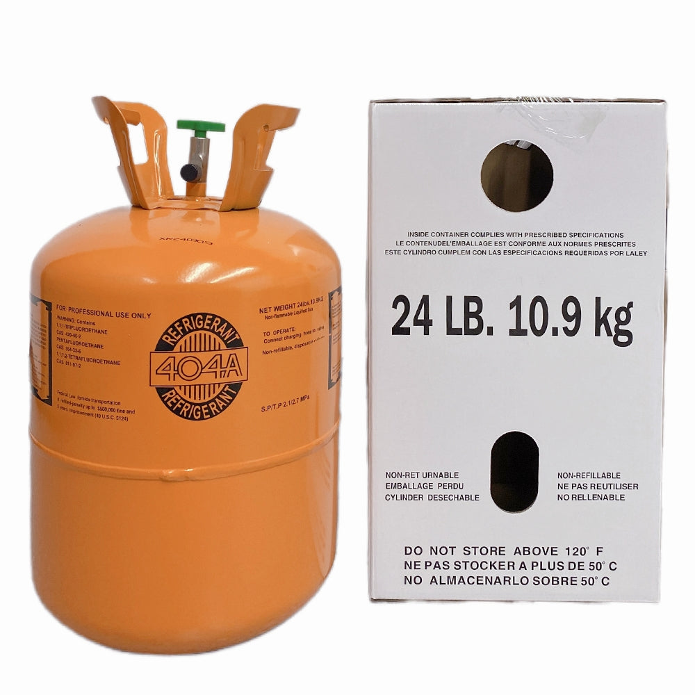R404A Refrigerant Gas Cylinder 24 lb