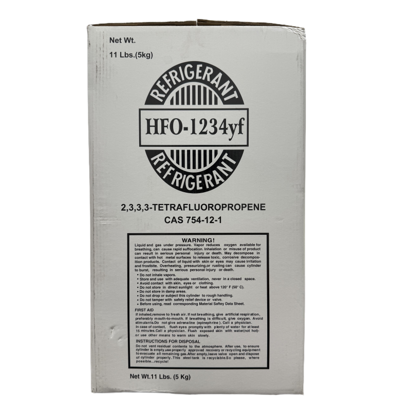 R1234yf Refrigerant Gas Cylinder 11 lb