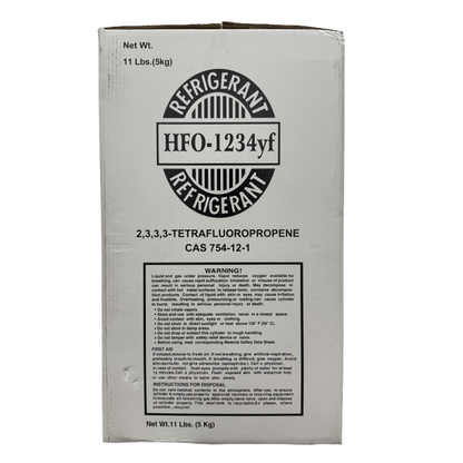 R1234yf Refrigerant Gas Cylinder 11 lb