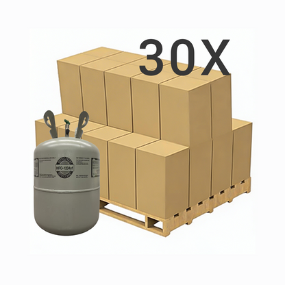 R1234yf Refrigerant Gas Cylinder 11 lb