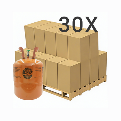 R407C Refrigerant Gas Cylinder 25 lb