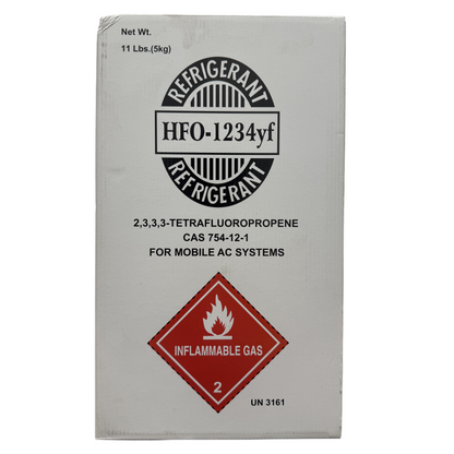 R1234yf Refrigerant Gas Cylinder 11 lb