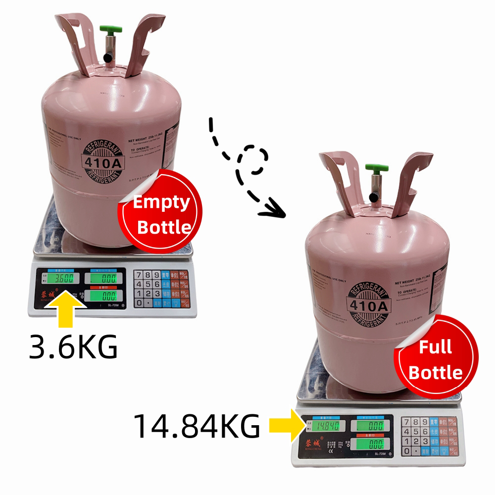 R410A Refrigerant Gas Cylinder 25 lb