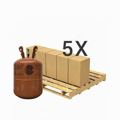 R407A Refrigerant Gas Cylinder 25 lb