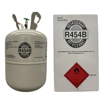 R454B Refrigerant Gas Cylinder 22 lb