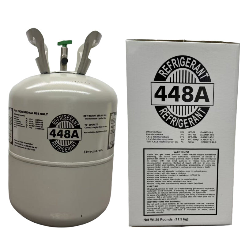 R448A Refrigerant Gas Cylinder 25 lb