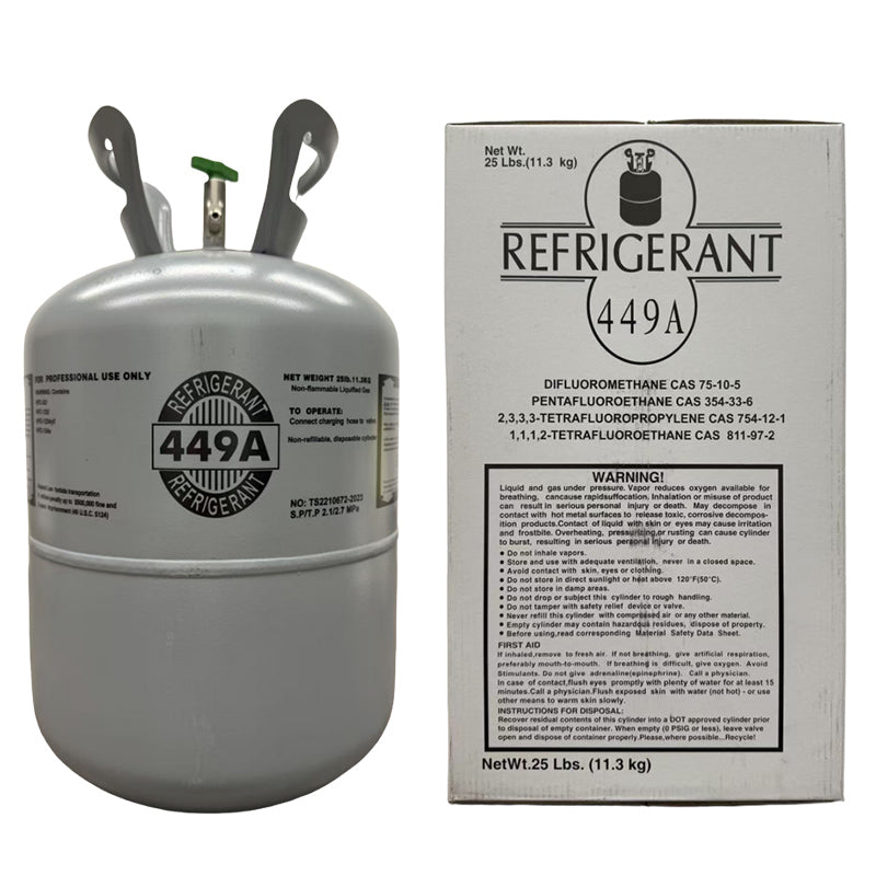 R449A Refrigerant Gas Cylinder 25 lb
