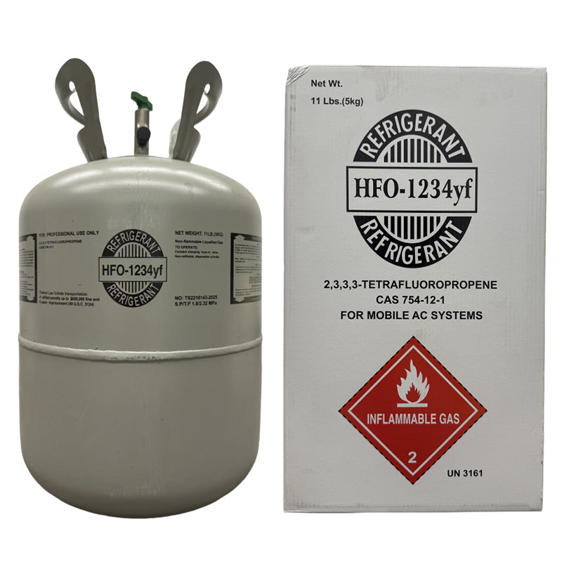 R1234yf Refrigerant Gas Cylinder 11 lb