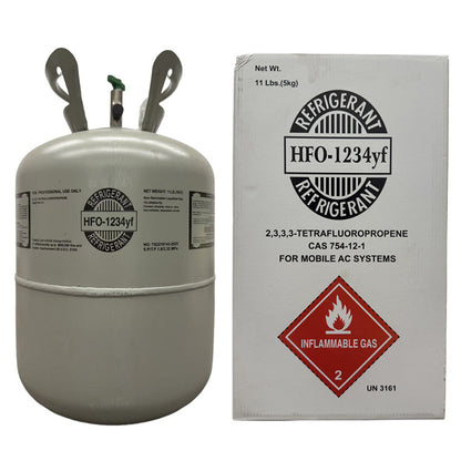 R1234yf Refrigerant Gas Cylinder 11 lb