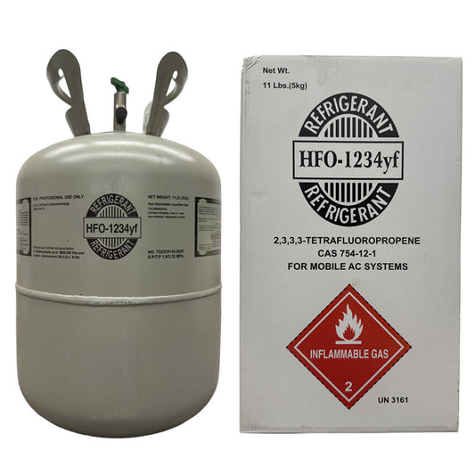R1234yf Refrigerant Gas Cylinder 11 lb