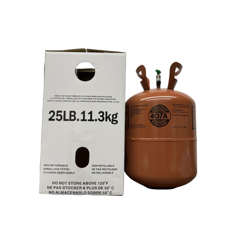 R407A Refrigerant Gas Cylinder 25 lb